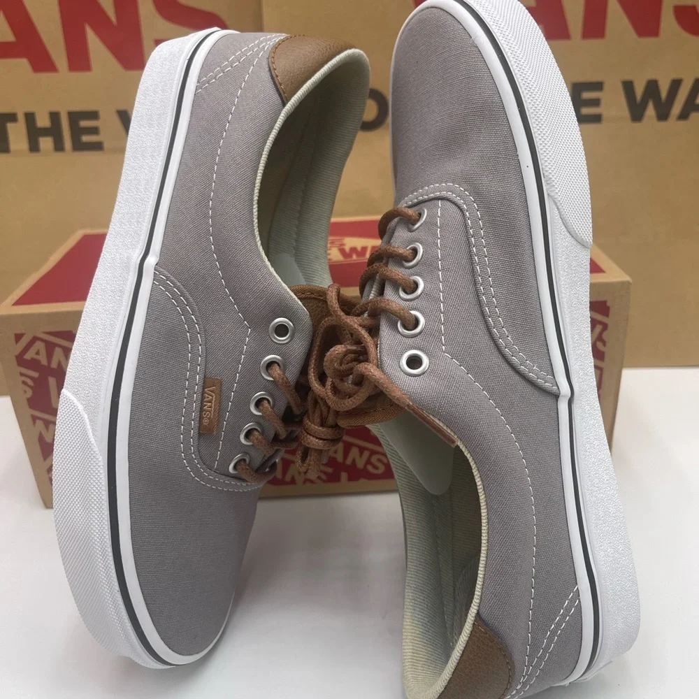 Vans Men’s Era 59
(C&L) Frost Gray/Acid Denim Sneakers 
VN0A38FSQ70 - Picture 13 of 16